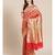 red silk blend woven   saree with  blouse