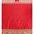 red silk blend woven   saree with  blouse