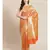 mustard silk blend woven   saree with  blouse