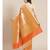 mustard silk blend woven   saree with  blouse