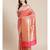 pink silk blend woven   saree with  blouse