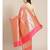 pink silk blend woven   saree with  blouse