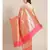 pink silk blend woven   saree with  blouse