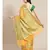 mustard silk blend woven   saree with  blouse