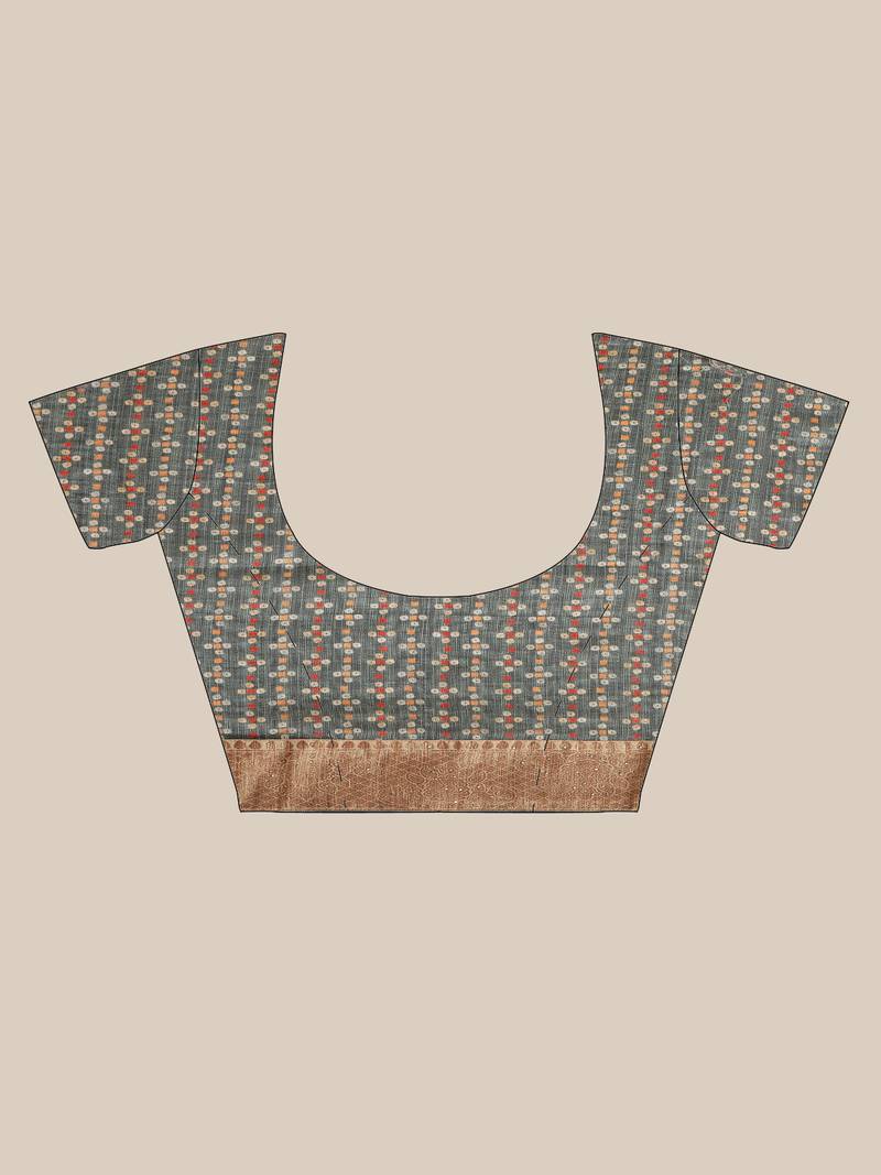 Pink gadwal sarees Traditional Saree with Contrast Border