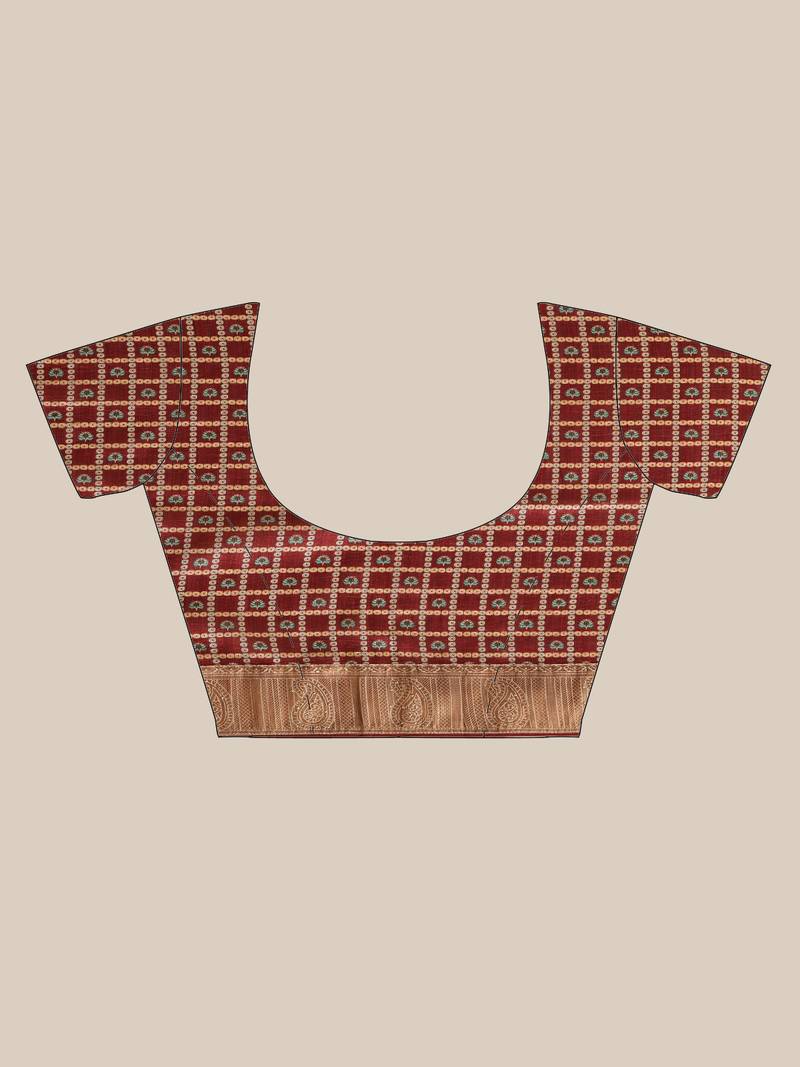 Black gadwal sarees Traditional Saree with Contrast Border