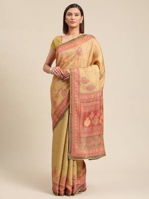 Green silk sarees Traditional Saree with Contrast Border 1