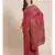 red pure silk woven   saree with  blouse
