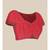 red pure silk woven   saree with  blouse