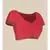 red pure silk woven   saree with  blouse