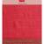 red pure silk woven   saree with  blouse