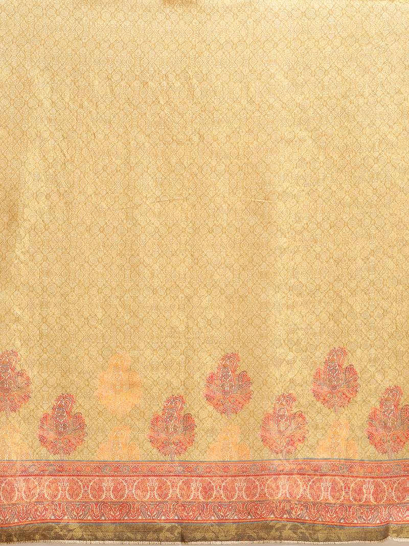 Green silk sarees Traditional Saree with Contrast Border