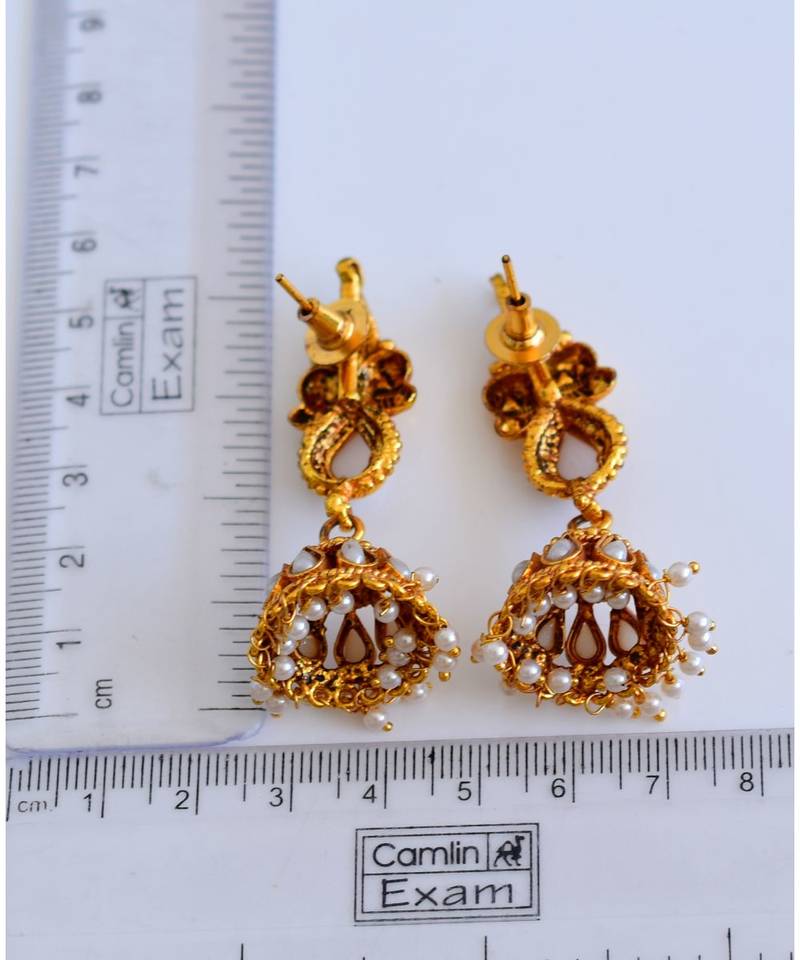 Antique cute pearl mango Jhumkkas dj 04797