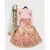 Peach Flower Boti choli with Embroidery Lehenga Dupatta
