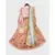 Peach Flower Boti choli with Embroidery Lehenga Dupatta