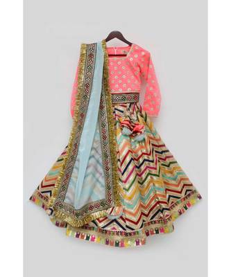 Green Chanderi Brocade Jacket With Kurta And Pant 4