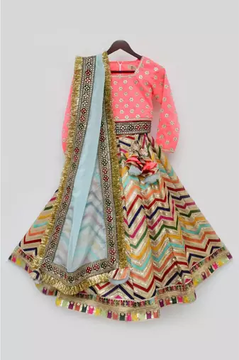 Green Chanderi Brocade Jacket With Kurta And Pant