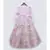 Lilac Embroidery Lehenga with Organza Cape