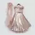 Peach Sequins Choli and Lehenga Set