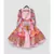 Pink Lehenga Choli with Pink Printed Jacket