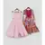 Pink Lehenga Choli with Pink Printed Jacket
