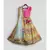 Hot Pink Choli with Embroidery Lehenga and Organza Dupatta