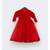 Red Net Gown with Red Shrug