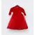 Red Net Gown with Red Shrug