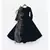 Black Velvet Gown