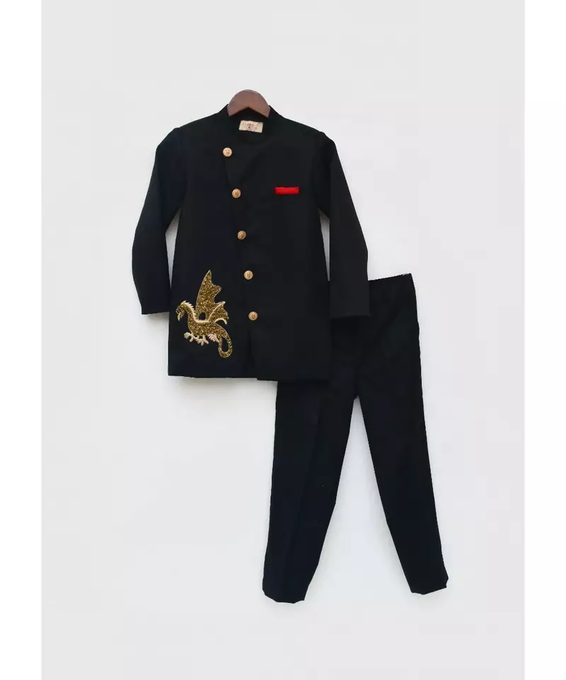 Black Bandgala and Pant