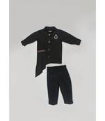 Black Kurta with Pant