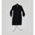 Black Silk Ajkan with Off White Salwar