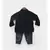 Dark Blue Velvet Bandgala with Blue Pant