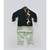 Emerald Green Velvet Jacket with Pista Green Kurta Pant