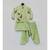 Green Jacket with Kurta and Salwar