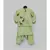 Green Jacket with Kurta and Salwar