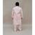Peach Jacket with Kurta and Pant