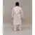 Peach Jacket with Kurta and Pant