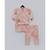 Peach Jacket with Kurta and Pant