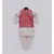Red Golden Embroidery Jacket with Golden Kurta and Chudidar