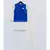 Blue Mirror Embroidery Jacket with Cotton Silk Kurta and Pant