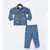 Blue Cotton Jacket and Pant