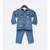 Blue Cotton Jacket and Pant