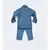 Blue Cotton Jacket and Pant