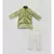 Green Chanderi Brocade Jacket with Kurta and Pant
