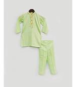 Green Kurta with Pant
