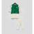 Green Mirror Embroidery Jacket with Cotton Silk Kurta and Pant