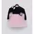 Black Velvet and Pink Glitter Organza Frock