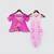 Pink Dhoti Jumpsuit with Pink Georgette Jacket