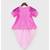 Pink Dhoti Jumpsuit with Pink Georgette Jacket